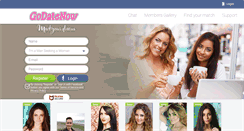 Desktop Screenshot of godatenow.com